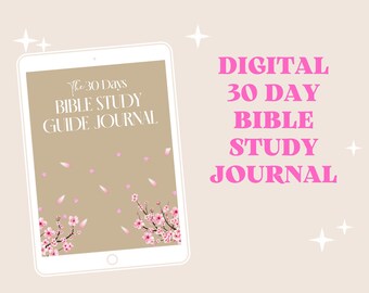 Guía de estudio bíblico digital de 30 días para iPad