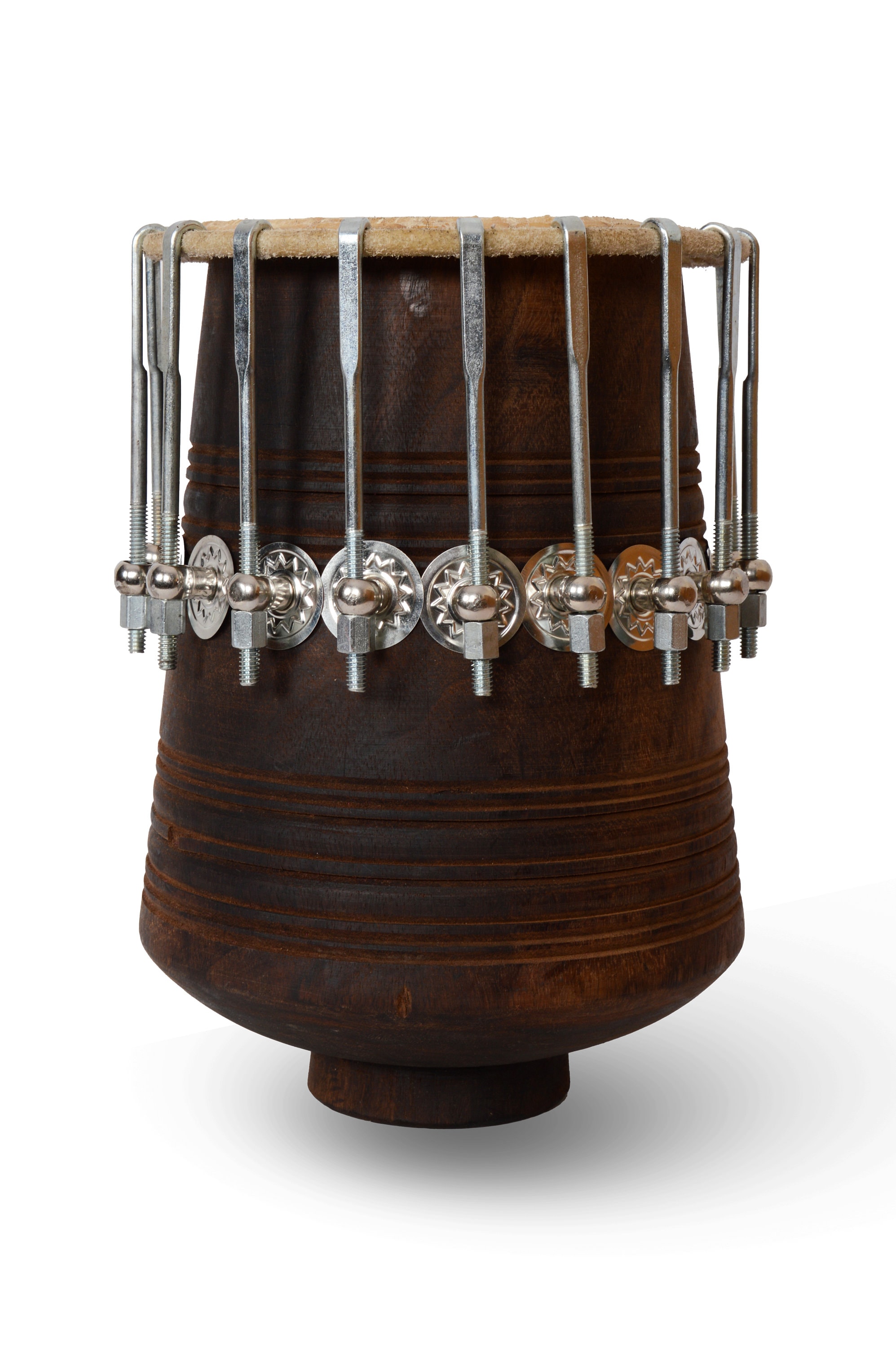 Hang drum. Traditional folk handpan musical instrument. Ethnic