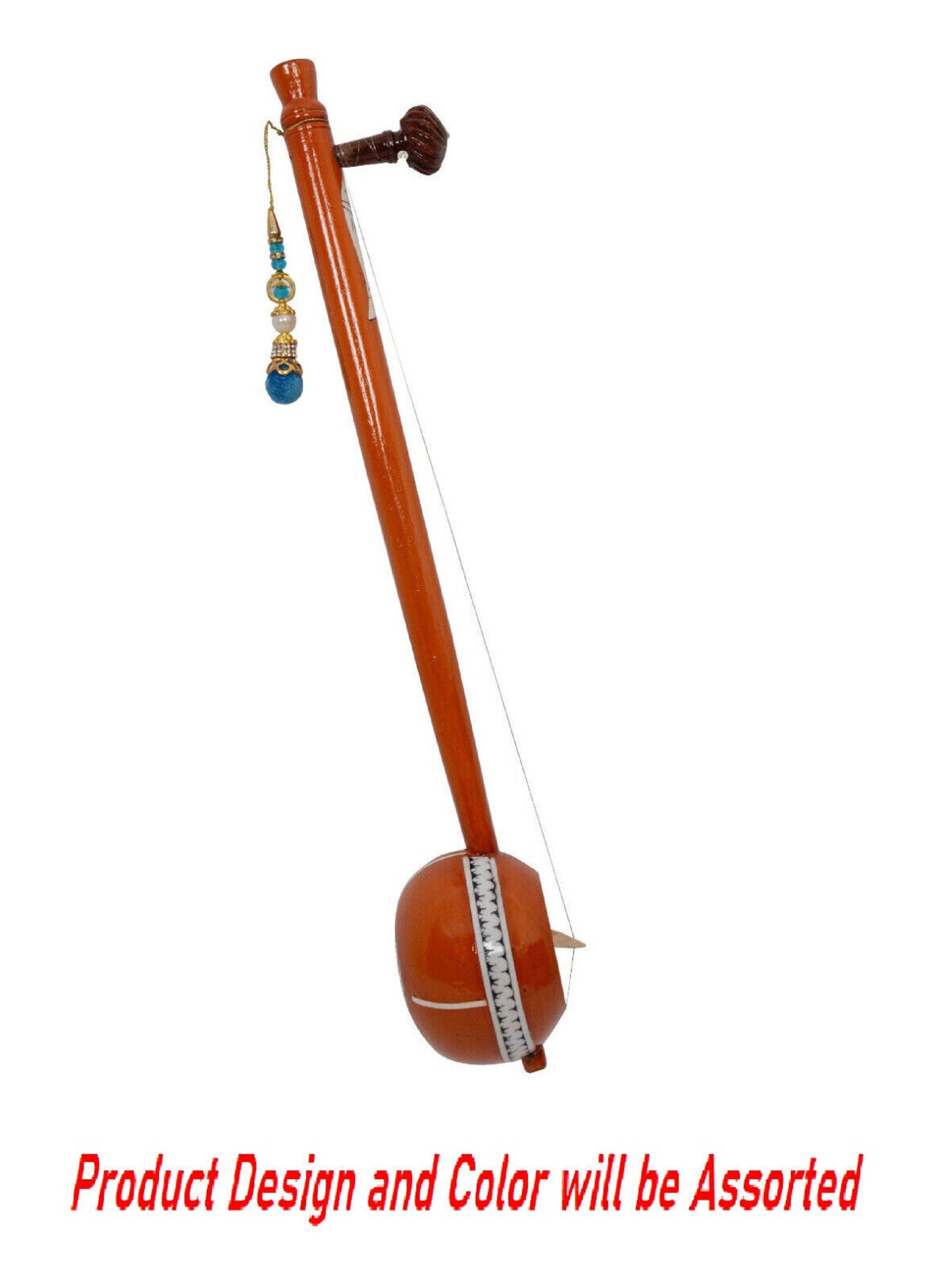 Instrument de musique folklorique indienne une corde 20 pouces Iktara Tumbi  avec corde Unique jouable Tumbi Stringet Instrument Tumbi -  France