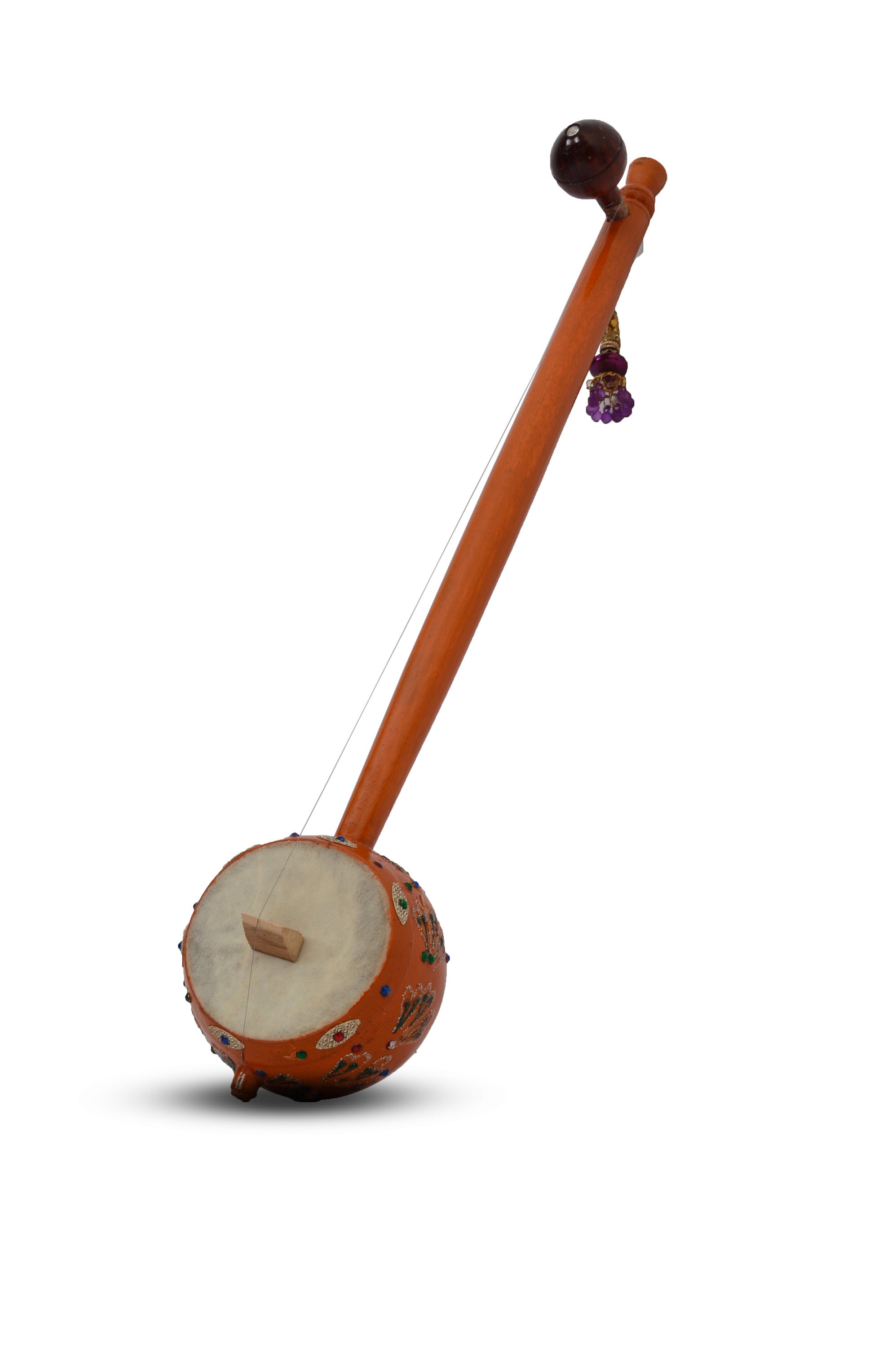 Indian Folk Music Instrument One String 20 Inch Iktara Tumbi With