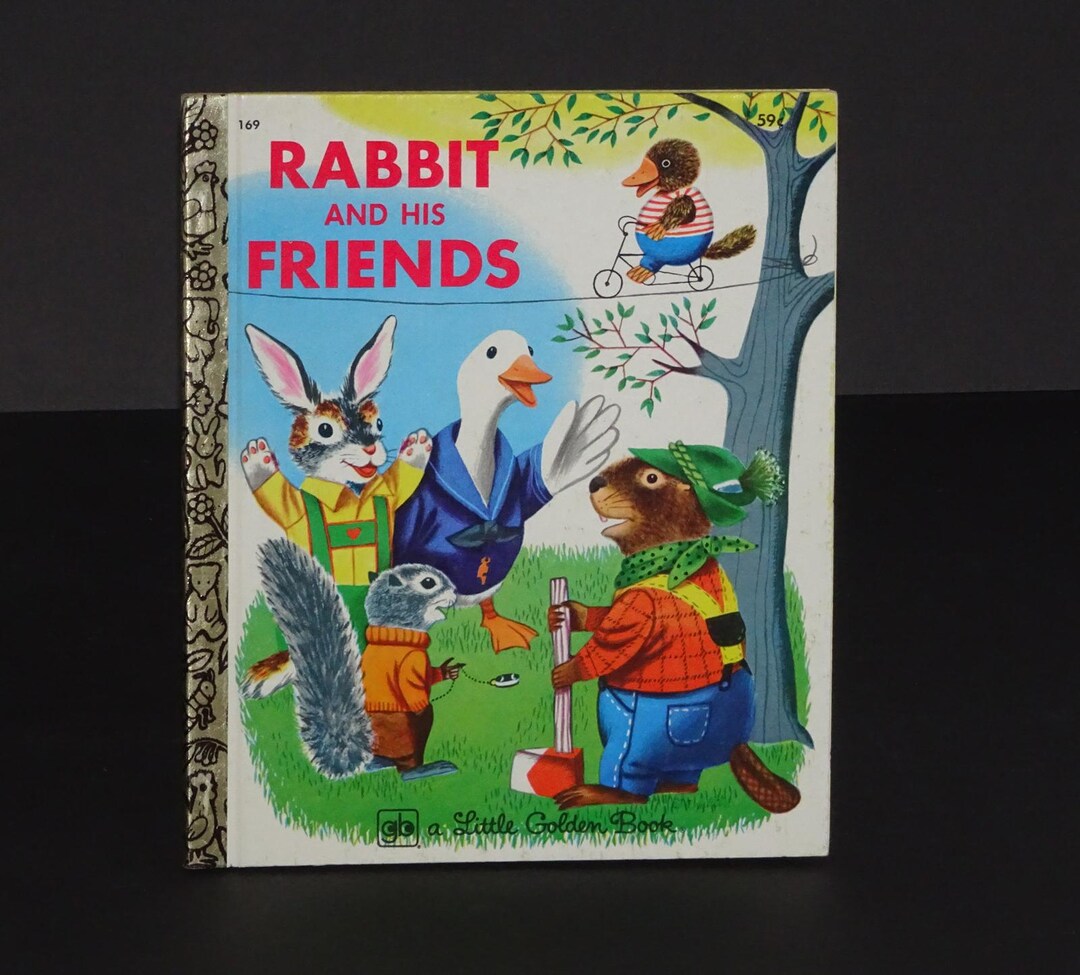 1977 Rabbit and His Friends by Richard Scarry / Little Golden Book ...