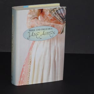 1996 Pride and Prejudice by Jane Austen / Hardcover Book With Dustjacket / Published by Book Club of the Month / Lovely Condition /