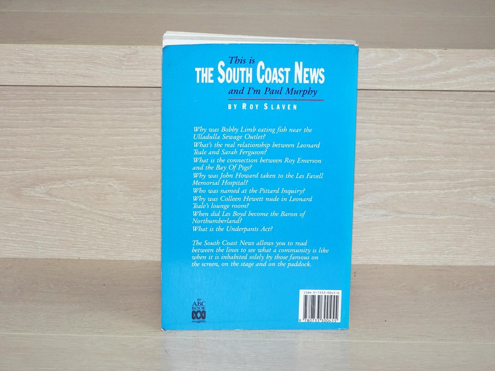 1990 This is the South Coast News and I'm Paul Murphy by Roy
