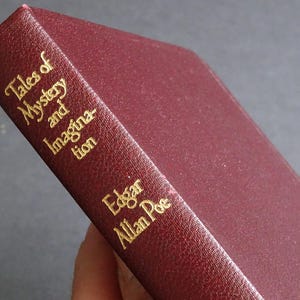 Tales of Mystery and Imagination by Edgar Allan Poe / Leather Pocketbook published Gordon Classic Library circa 1910 / Classic Literature