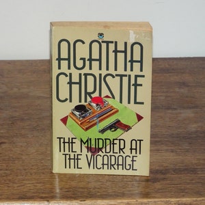 O Assassinato no Presbitério - Agatha Christie - Brochura Vintage - Ficção Policial