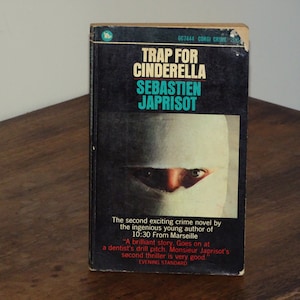 Trap for Cinderella - Sebastien Japrisot - Vintage Paperback - Corgi Crime Book Published 1966