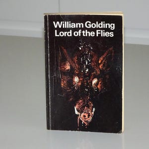 1977 El señor de las moscas de William Golding / Faber Paperbacks Londres / Libro de bolsillo vintage /