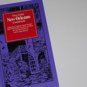 1993 The Little New Orleans Cookbook by Gwen Mckee / Hardcover Book / Quail Ridge Press / Authentic Creole Cookery / Fine Condition /