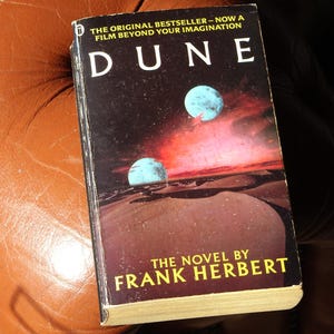 1984 Dune by Frank Herbert / New English Library Publishers / Vintage Paperback /