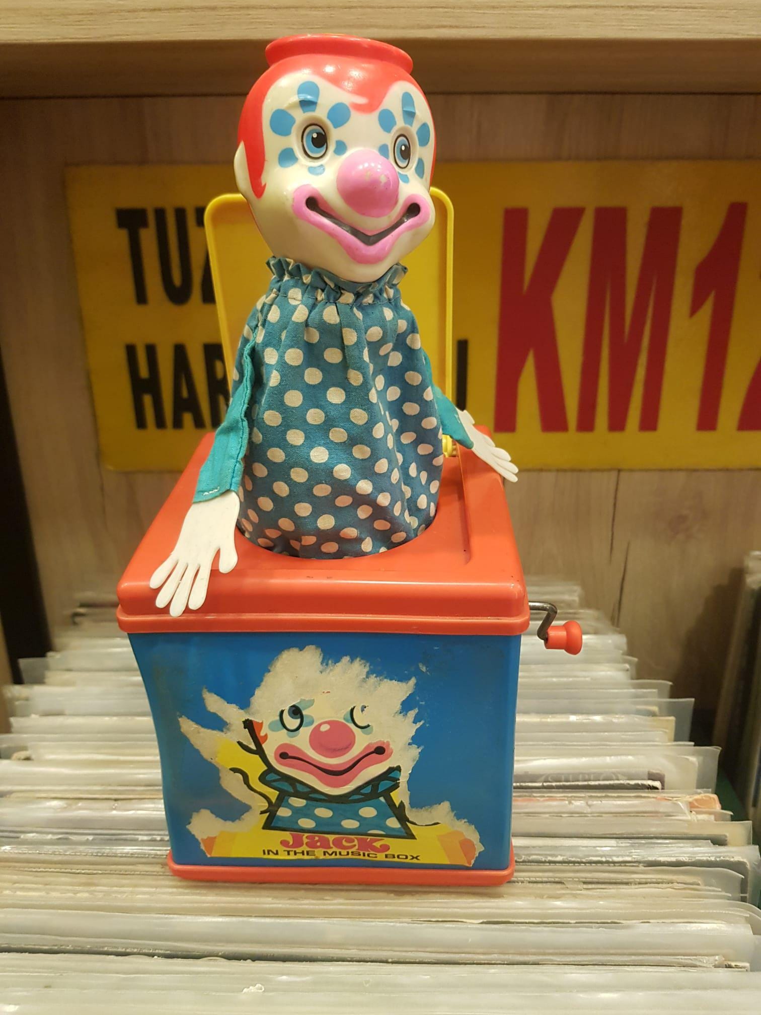 Nursery Rhymes Jack In The Box Music Top Vintage Mattel Jack In