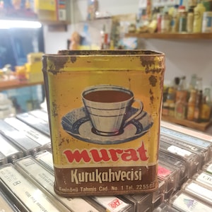 Vintage Coffee Tin Box