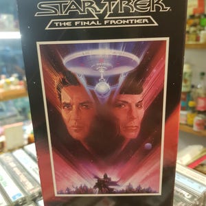 Star Trek The Final Frontier VHS
