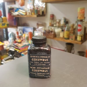 Vintage Shoe and Leather Polish Bottel