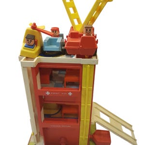 Vintage Playskool Rescue Center