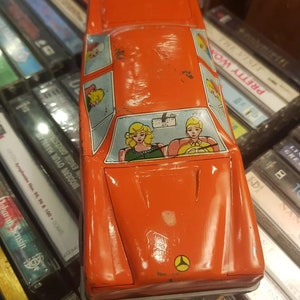 Vintage Tin Toy Car