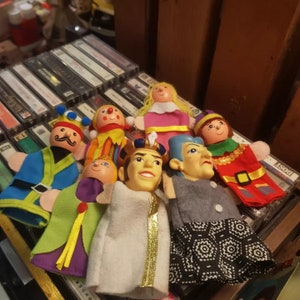 Vintage Finger Puppets