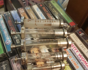 Vintage Glass Syringe