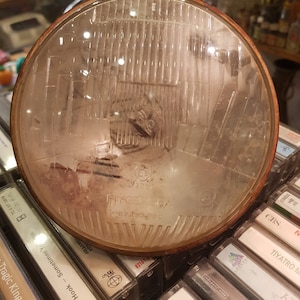 Vintage Motorcycle Headlight