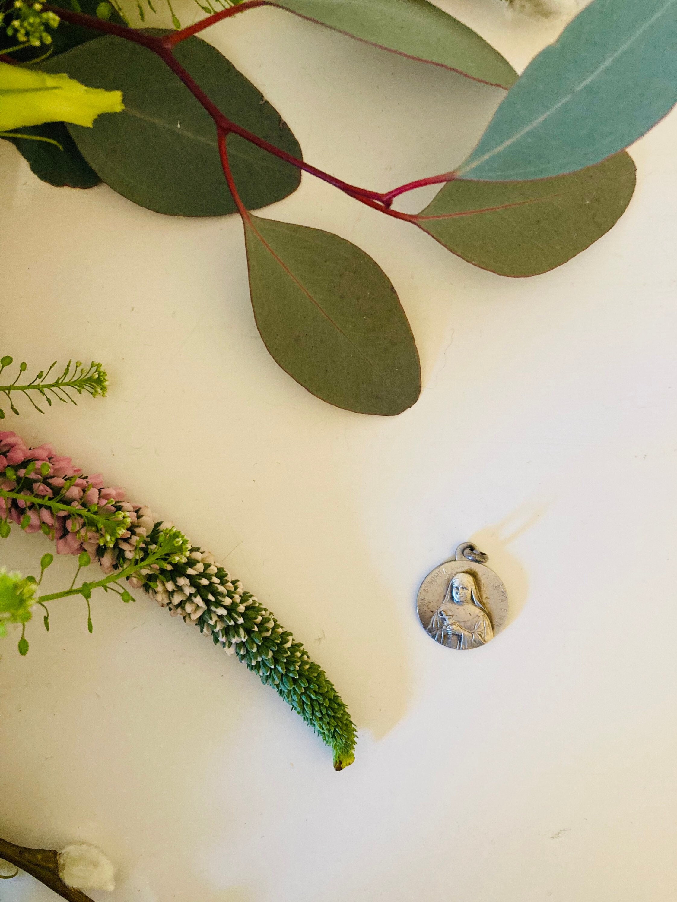 Médaille Religieuse Catholique de Sainte Maria Assunta Pallota Au Recto et Verso Saint Pie X.