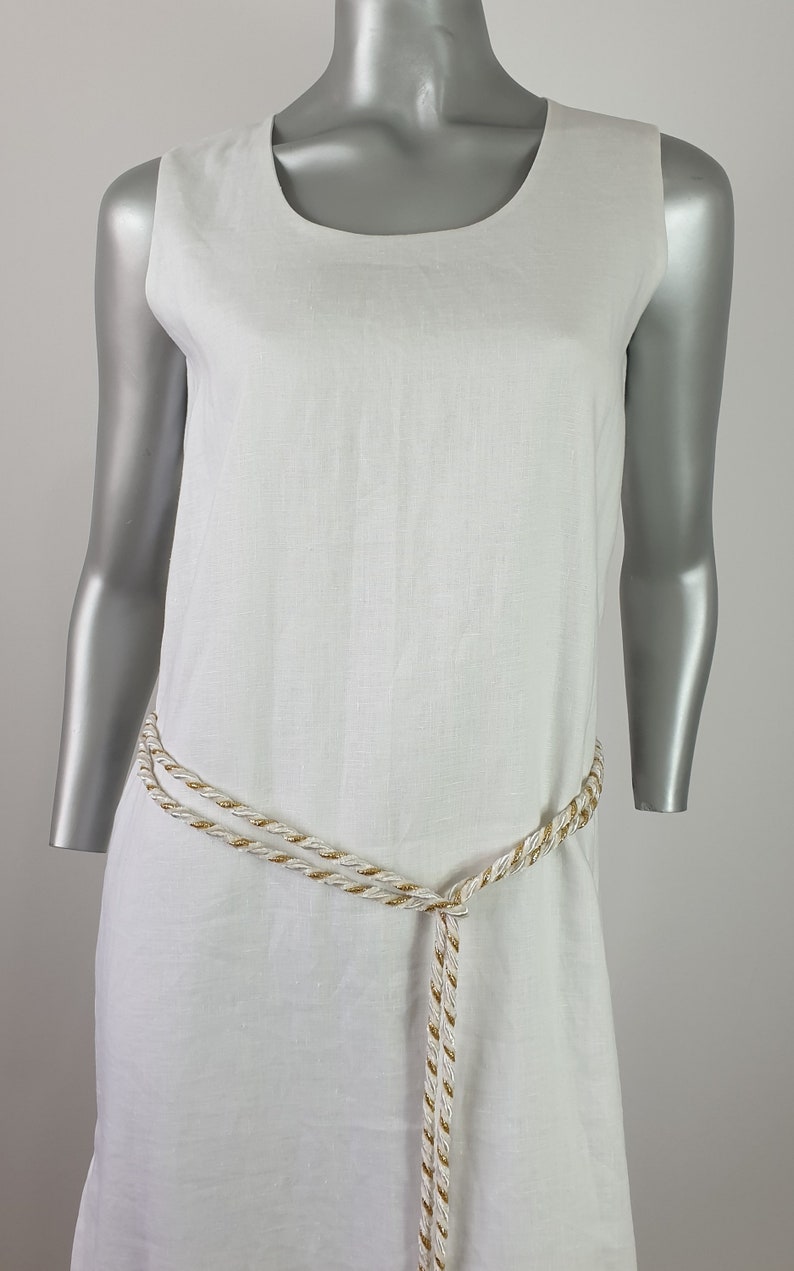 Floor Linen Dress