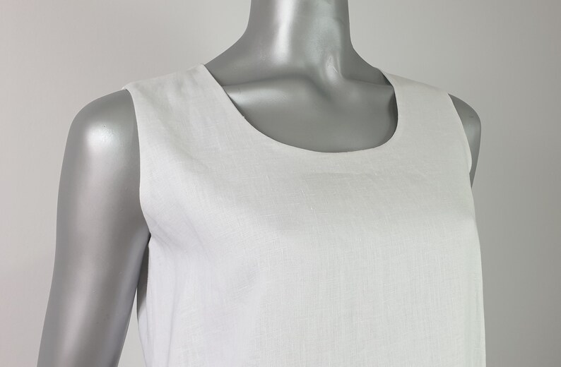 Floor Linen Dress