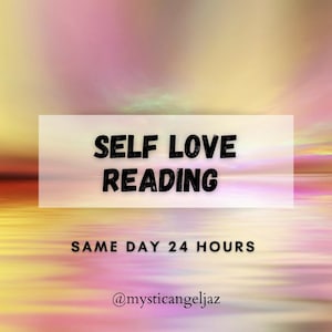 Lectura de amor propio Guía de sanación Lectura intuitiva de tarot y oráculo EL MISMO DÍA