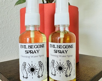 Evil Be Gone Body and Room Spray| Murray | Hyssop | Handmade | Sensitive Skin Friendly