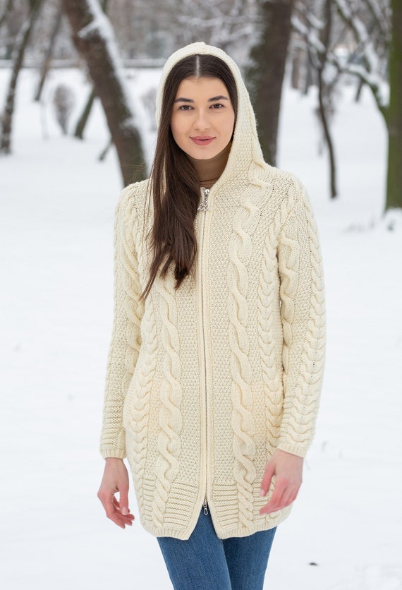 Hooded coatigans top