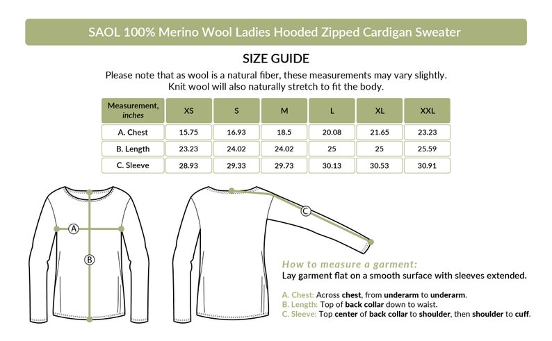 SAOL Aran Hooded Cardigan for Women, 100% Merino Wool Cable Knit Cardigan, Soft & Warm Hoodie Jacket, Made in Ireland image 10