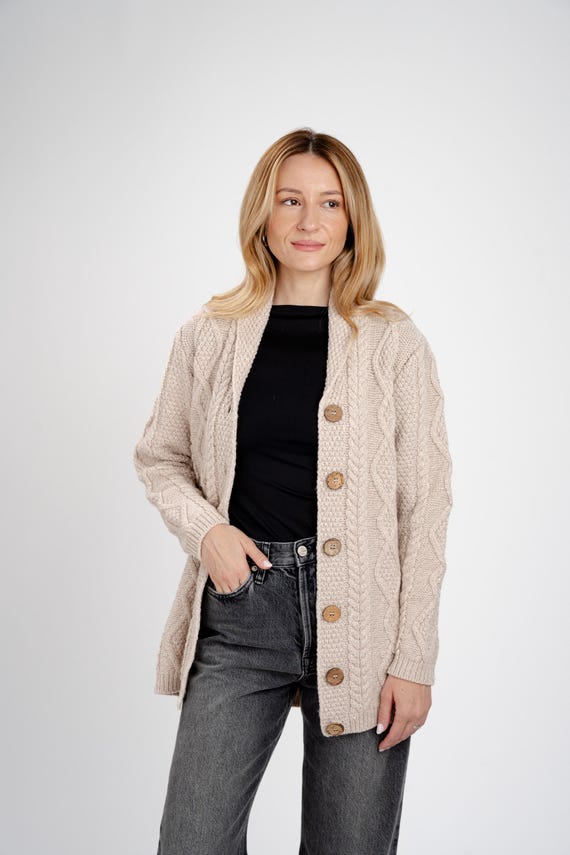 Cardigan col chale femme new arrivals