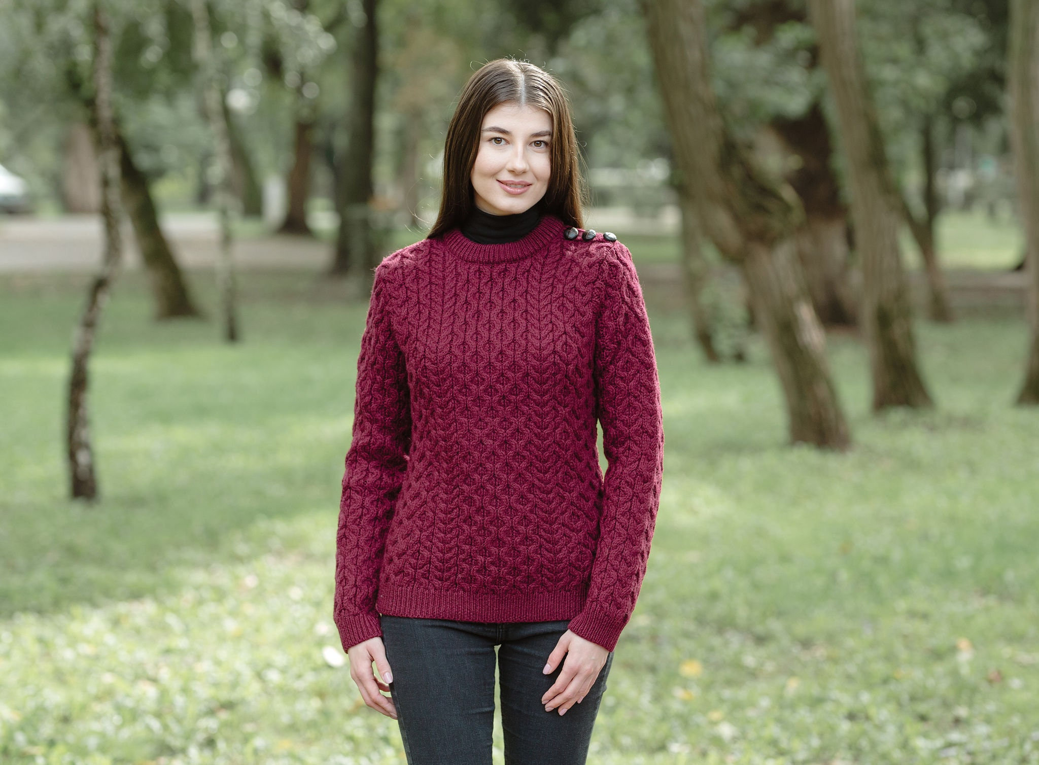 Side Button Sweater - Etsy