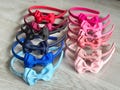 Colourful headbands with bow, School hairbands, sparkly bow headbands, party headbands for children, kids bow headbands, wedding bows, gift