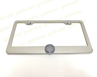 Mercedes Frame Plate Etsy