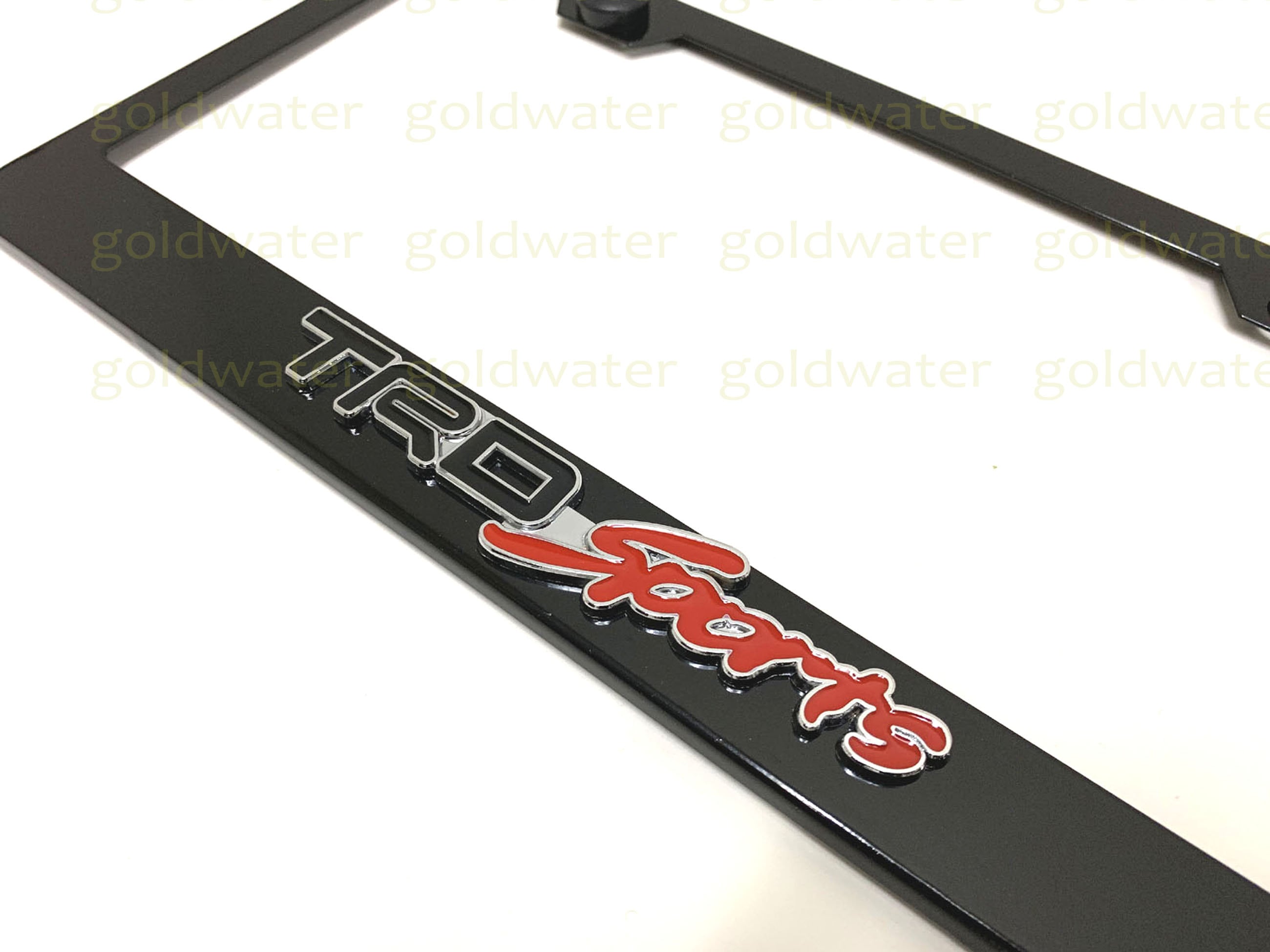 3D TRD Sport Emblem Black Powder Coated Metal Steel License Etsy