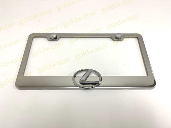 Lexus license plate frame discount