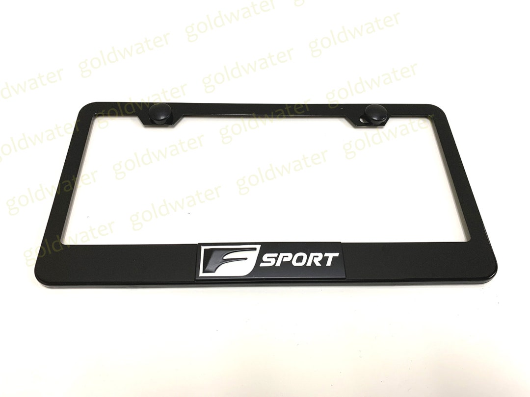 3D F SPORT Badge Emblem Black Powder Coated Metal Steel Etsy