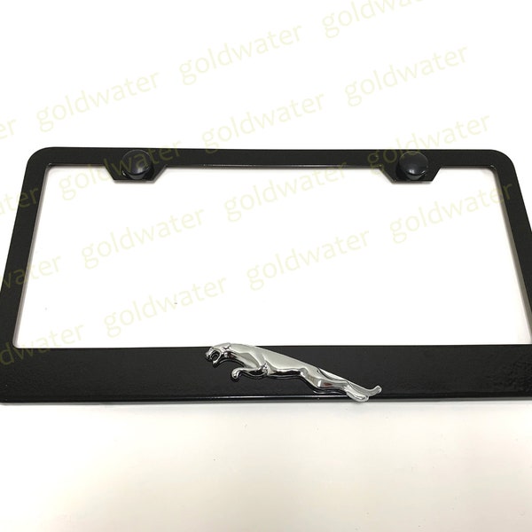 Jaguar License Plate Holder Etsy