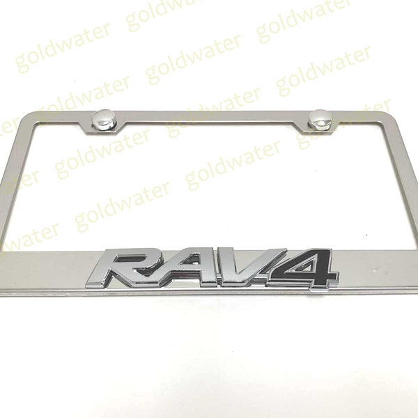 Toyota Rav4 License Plate Frame Etsy