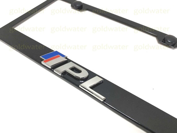 3D IPL Badge Emblem Black Powder Coated Metal Steel License Plate Frame Holder for Infiniti 3D IPL Badge Emblem Black Powder Coated Metal Steel License Plate Frame Holder for Infiniti