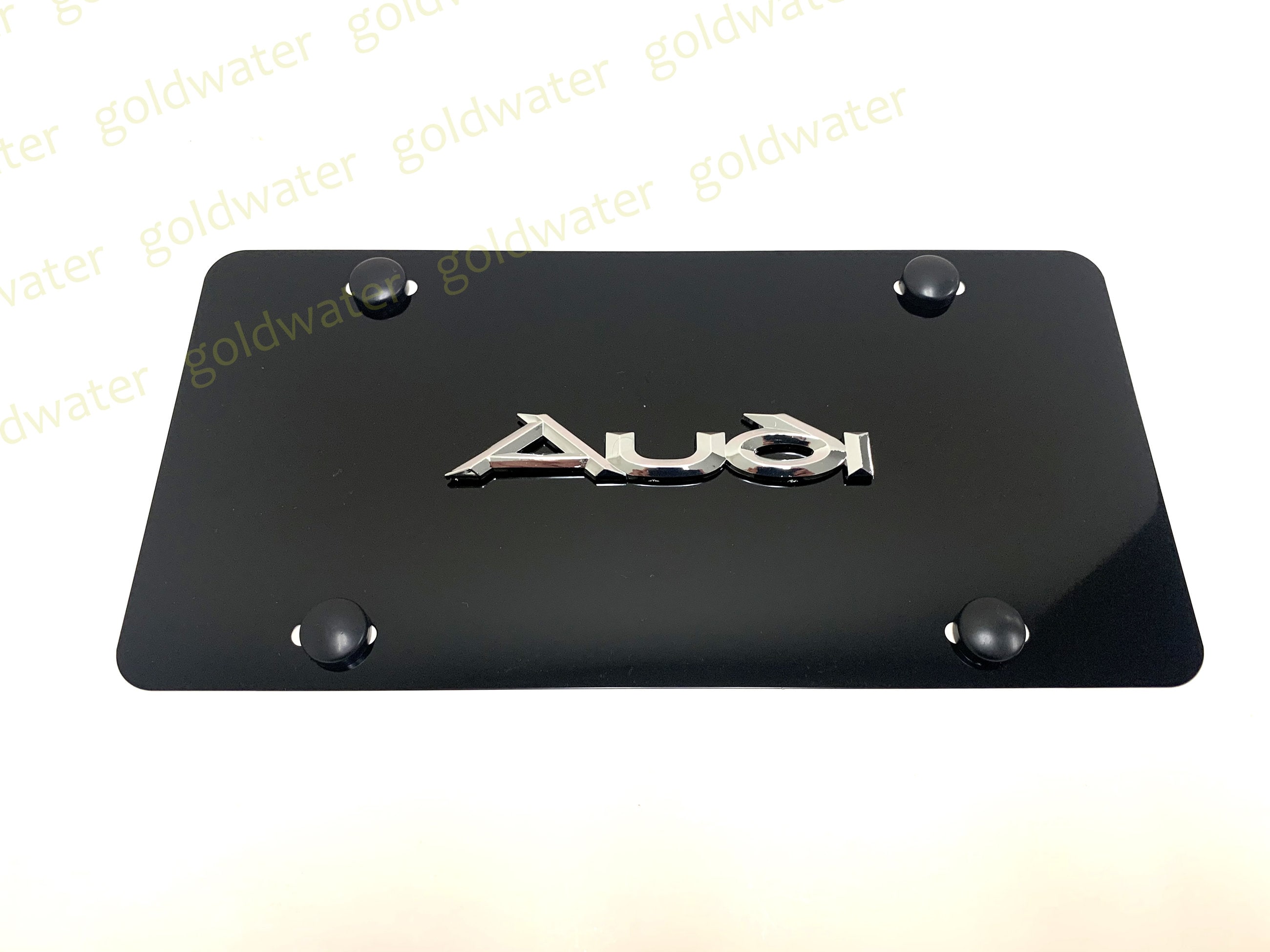 License Plates Car Parts & Accessories 4 RING LOGO Emblem Badge Black ...