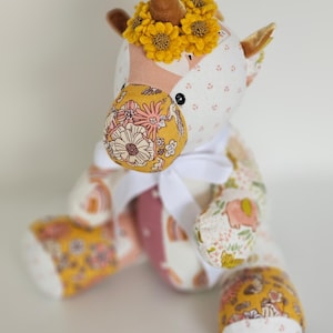 Memory Unicorn, Keepsake Stuffed Animal from Baby Clothes, Memorial Gift