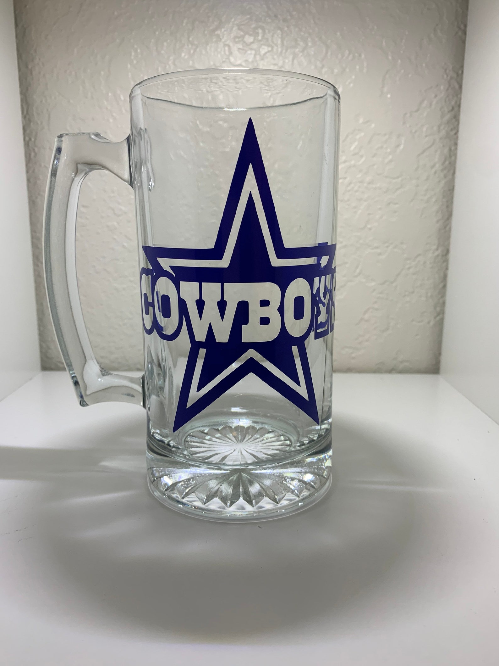 Dallas Cowboys Beer Mug Etsy
