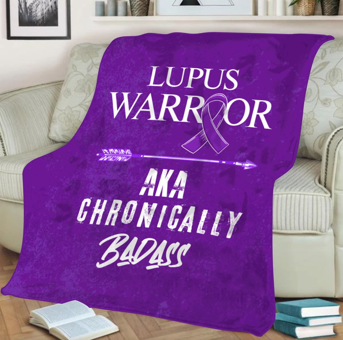 Lupus Awareness Gift/Lupus Warrior/Lupus Support/Lupus Purple Etsy