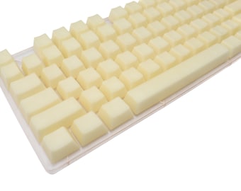 Jelly POM Keycaps POM Jelly Butter Keycaps Yellow Keycaps keyboard keycap pom keycap jelly keycap