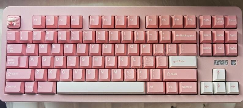 Peach Blossom Keycaps Cherry keycaps pink keycaps ABS keycap 173 key keycap set