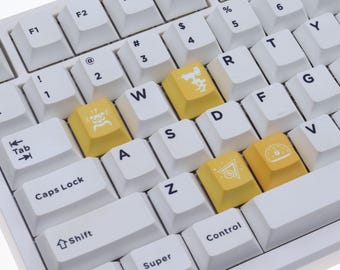 VALORANT Killjoy Skill Keycap Set: PBT Keycaps for Wooting Keyboards