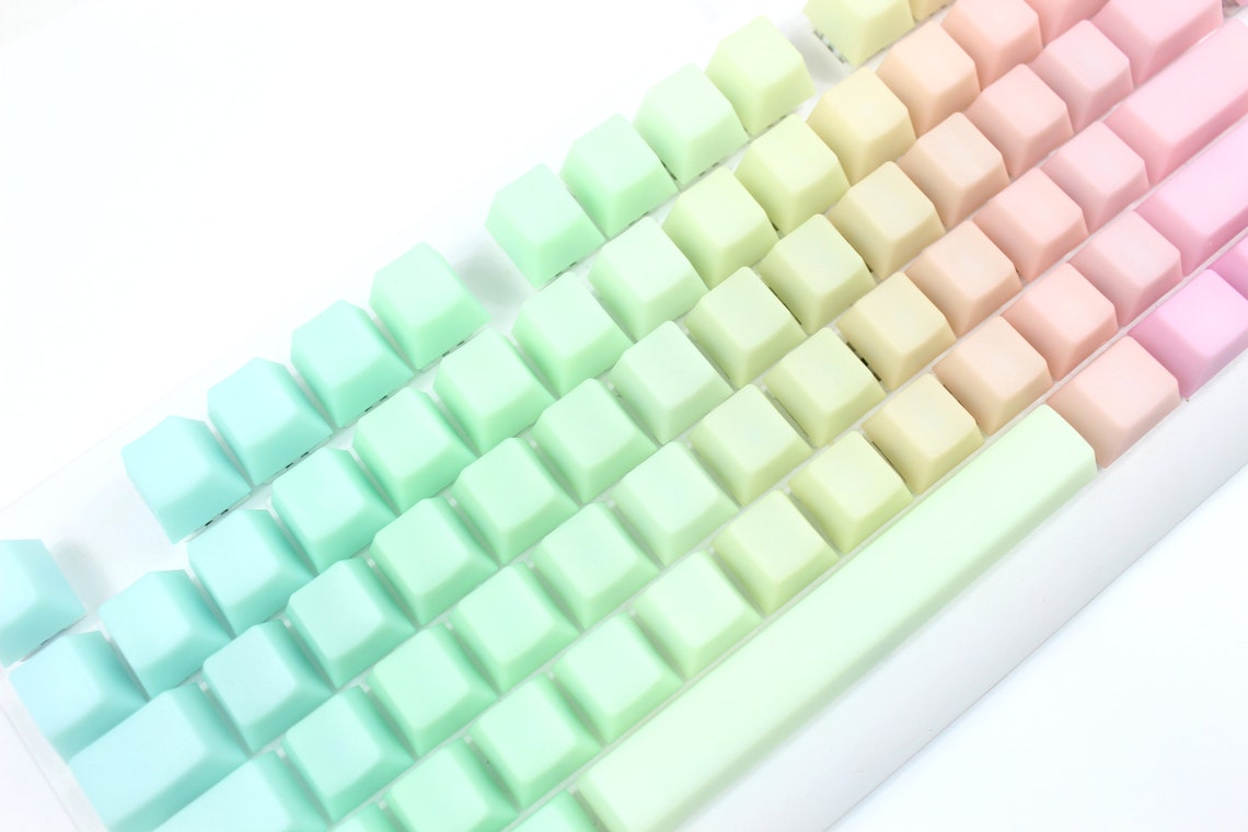 POM Keycaps Jelly Keycaps Jelly POM Keycaps Rainbow Keycaps Etsy België