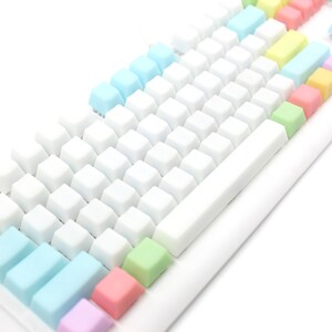 Jelly POM Keycaps Pastel Keycaps keyboard keycap pom keycap Backlit keycaps Jelly keycap Translucent keycap
