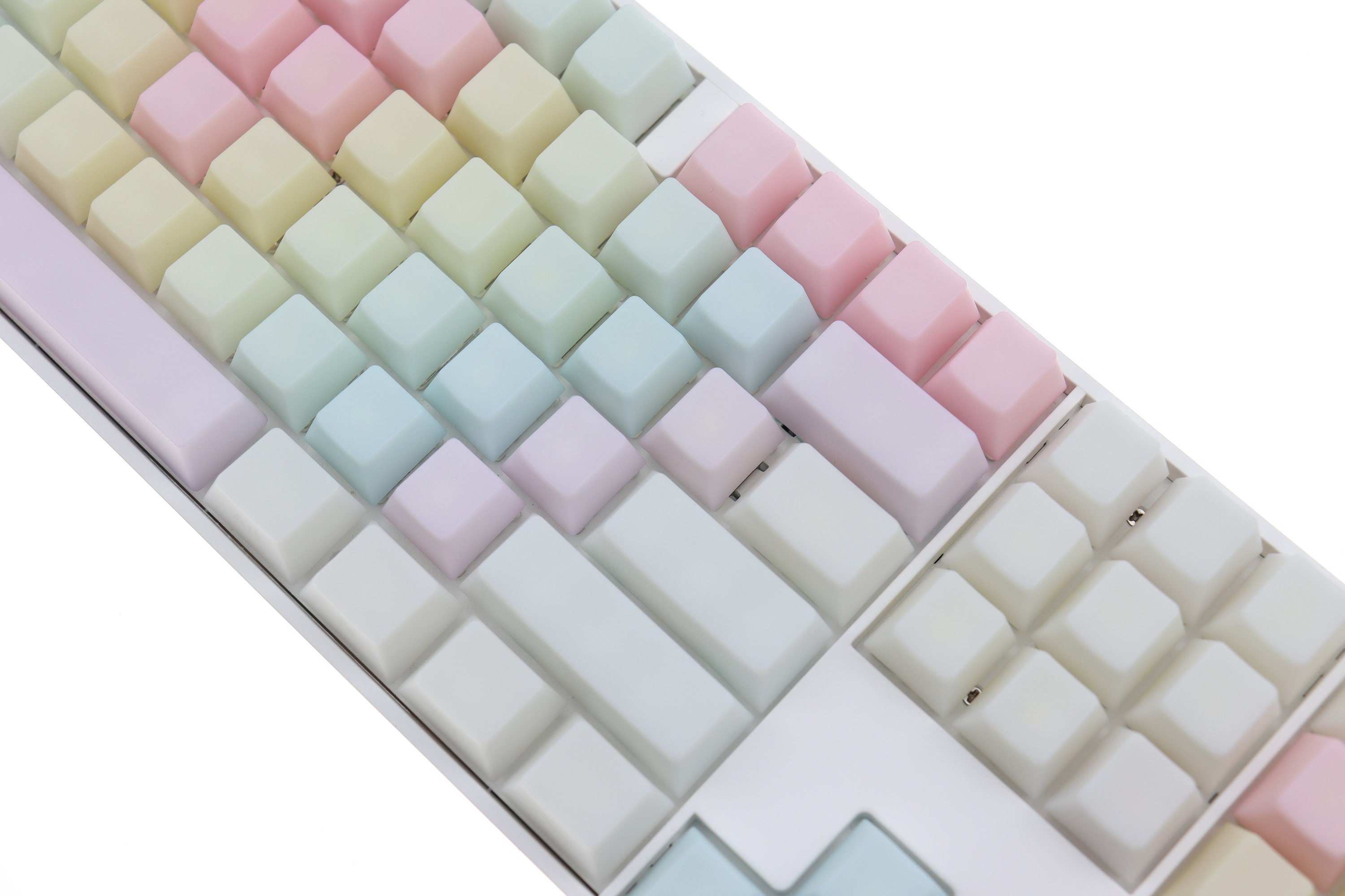 ゼリー POM キーキャップ レインボー キーキャップ サイド レジェンド