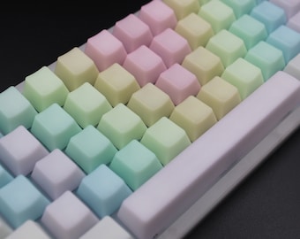 Jelly POM Keycaps Rainbow Keycaps keyboard keycap pom keycap jelly keycap